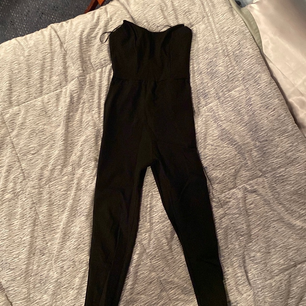 Strapless jumpsuit